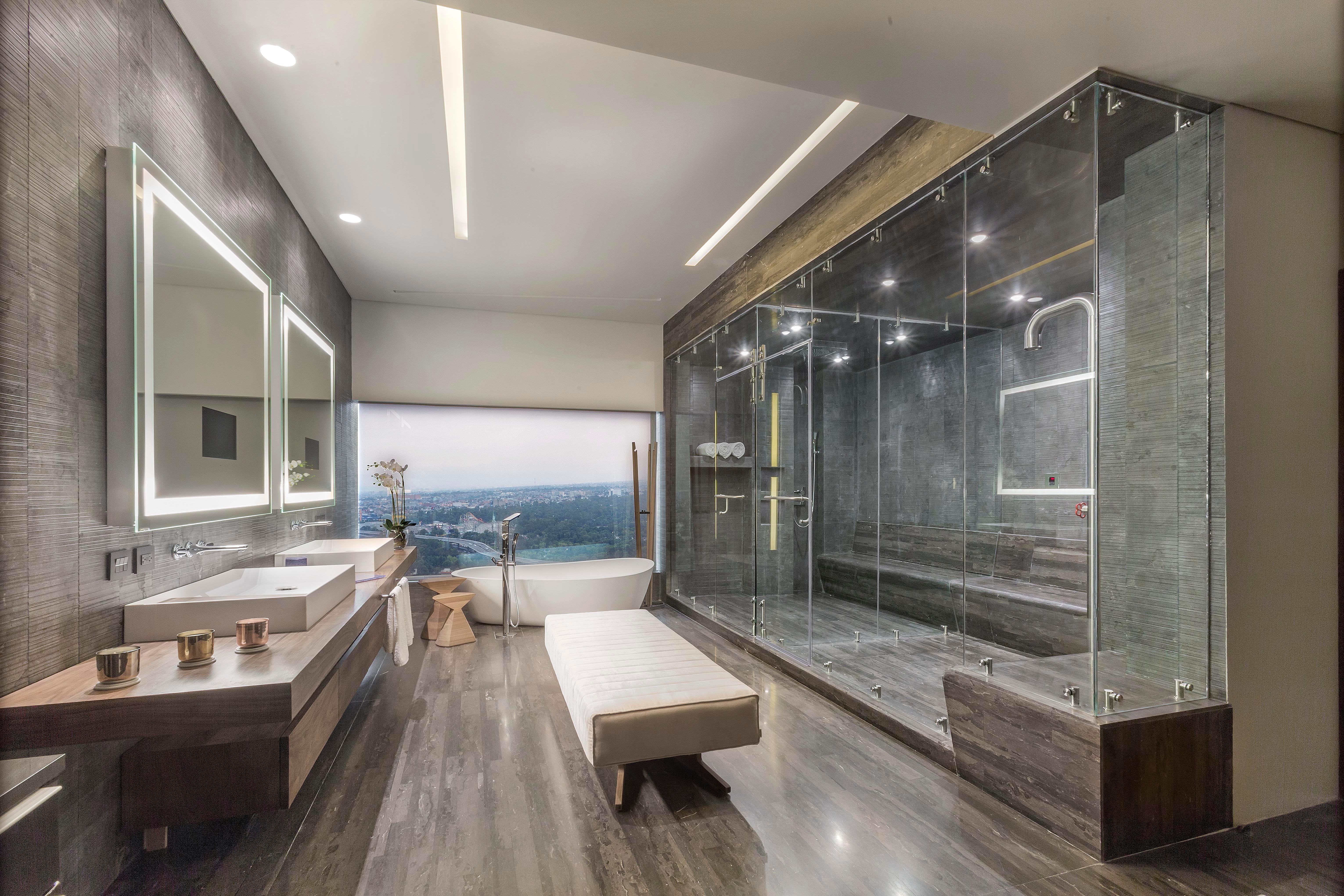 Presidente Intercontinental Mexico City By Ihg Esterno foto Bathroom